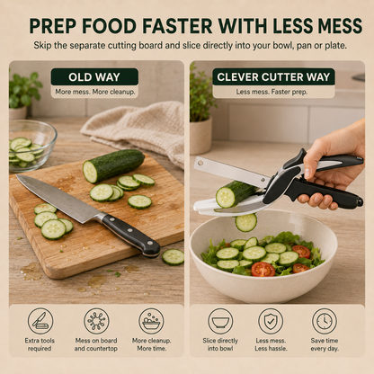 EverNestly™ 2-in-1 Clever Cutter