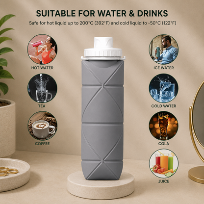 EverNestly™ HydraFold Water Bottle